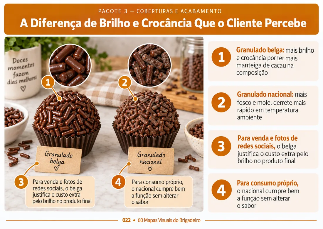 Mapa 022: A Diferença de Brilho e Crocância Que o Cliente Percebe