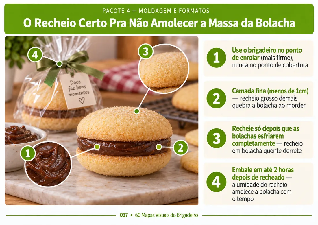 Mapa 037: O Recheio Certo Pra Não Amolecer a Massa da Bolacha