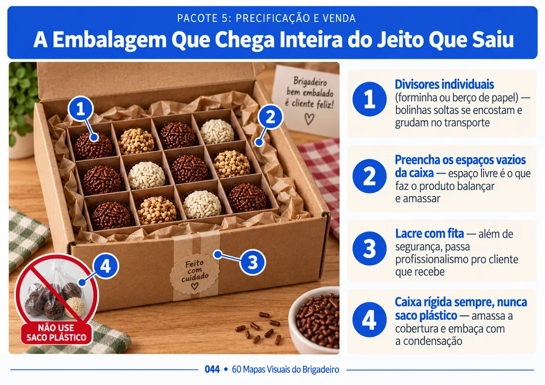 Mapa 044: A Embalagem Que Chega Inteira do Jeito Que Saiu