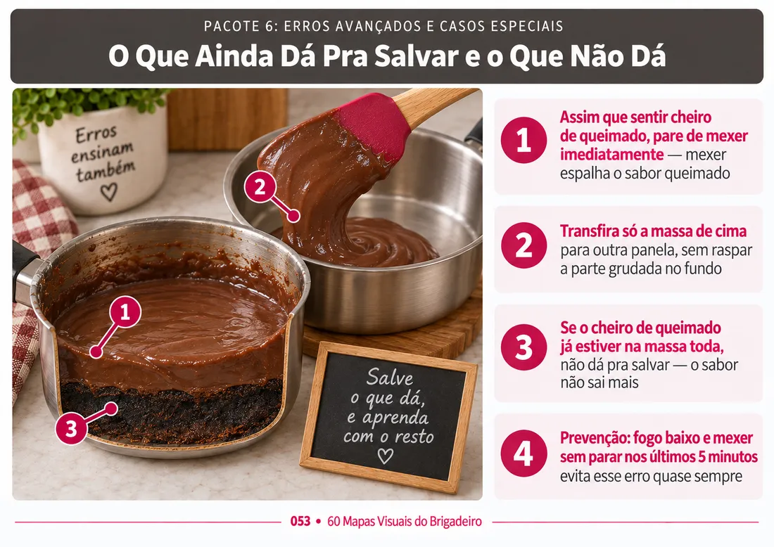 Mapa 051: Por Que Aparecem Grãozinhos de Açúcar na Massa